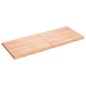 vidaXL Tischplatte 120x50x4 cm Massivholz Eiche Behandelt Baumkante vidaXL Tischplatte 120x50x4 cm Massivholz Eiche Behandelt Baumkante