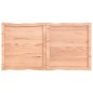 vidaXL Tischplatte 120x60x(2-6) cm Massivholz Behandelt Baumkante vidaXL Tischplatte 120x60x(2-6) cm Massivholz Behandelt Baumkante