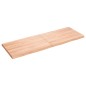 vidaXL Tischplatte 140x50x4 cm Massivholz Eiche Behandelt Baumkante vidaXL Tischplatte 140x50x4 cm Massivholz Eiche Behandelt Baumkante