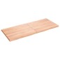vidaXL Tischplatte 140x60x4 cm Massivholz Eiche Behandelt Baumkante vidaXL Tischplatte 140x60x4 cm Massivholz Eiche Behandelt Baumkante