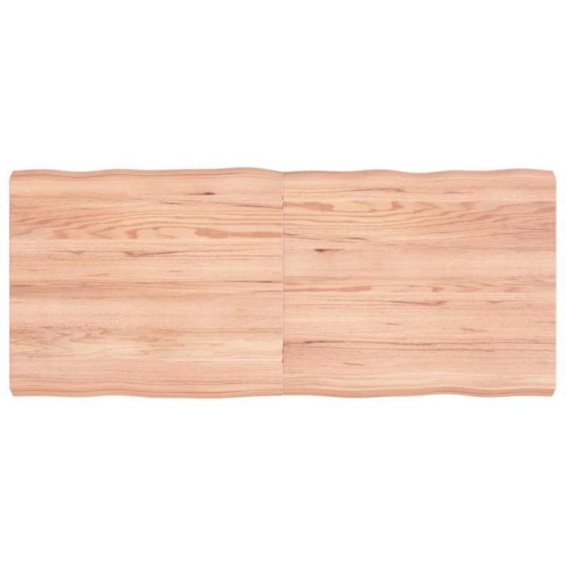 vidaXL Tischplatte 140x60x(2-6) cm Massivholz Behandelt Baumkante vidaXL Tischplatte 140x60x(2-6) cm Massivholz Behandelt Baumkante