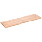 vidaXL Tischplatte Hellbraun 160x50x4cm Eichenholz Behandelt Baumkante vidaXL Tischplatte Hellbraun 160x50x4cm Eichenholz Behandelt Baumkante