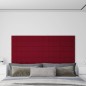 Wandpaneele 12 Stk. Weinrot 90x15 cm Samt 1,62 m² Wandpaneele 12 Stk. Weinrot 90x15 cm Samt 1,62 m²
