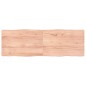 vidaXL Tischplatte Hellbraun 180x60x4cm Eichenholz Behandelt Baumkante vidaXL Tischplatte Hellbraun 180x60x4cm Eichenholz Behandelt Baumkante