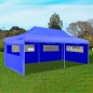 vidaXL Pop-Up-Partyzelt Faltbar Blau 3×6 m vidaXL Pop-Up-Partyzelt Faltbar Blau 3×6 m