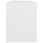 vidaXL Schminkhocker Weiß 70x35x45 cm Holzwerkstoff vidaXL Schminkhocker Weiß 70x35x45 cm Holzwerkstoff