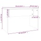 vidaXL Schminkhocker Weiß 70x35x45 cm Holzwerkstoff vidaXL Schminkhocker Weiß 70x35x45 cm Holzwerkstoff
