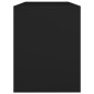 vidaXL Schminkhocker Schwarz 70x35x45 cm Holzwerkstoff vidaXL Schminkhocker Schwarz 70x35x45 cm Holzwerkstoff