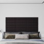 vidaXL Wandpaneele 12 Stk. Schwarz 60x15 cm Kunstleder 1,08 m² vidaXL Wandpaneele 12 Stk. Schwarz 60x15 cm Kunstleder 1,08 m²