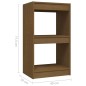 vidaXL Bücherregal Honigbraun 40x30x71,5 cm Massivholz Kiefer vidaXL Bücherregal Honigbraun 40x30x71,5 cm Massivholz Kiefer