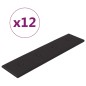 vidaXL Wandpaneele 12 Stk. Schwarz 60x15 cm Kunstleder 1,08 m² vidaXL Wandpaneele 12 Stk. Schwarz 60x15 cm Kunstleder 1,08 m²