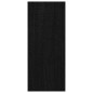 vidaXL Bücherregal Schwarz 40x30x71,5 cm Massivholz Kiefer vidaXL Bücherregal Schwarz 40x30x71,5 cm Massivholz Kiefer
