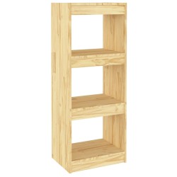 vidaXL Bücherregal/Raumteiler 40x30x103,5 cm Massivholz Kiefer