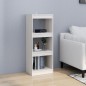 vidaXL Bücherregal/Raumteiler Weiß 40x30x103,5 cm Massivholz Kiefer vidaXL Bücherregal/Raumteiler Weiß 40x30x103,5 cm Massivholz Kiefer