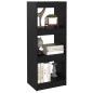 vidaXL Bücherregal/Raumteiler Schwarz 40x30x103,5 cm Massivholz Kiefer vidaXL Bücherregal/Raumteiler Schwarz 40x30x103,5 cm Massivholz Kiefer