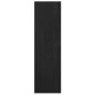 vidaXL Bücherregal/Raumteiler Schwarz 40x30x103,5 cm Massivholz Kiefer vidaXL Bücherregal/Raumteiler Schwarz 40x30x103,5 cm Massivholz Kiefer