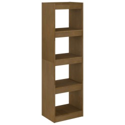 vidaXL Bücherregal Raumteiler 40x30x135,5 cm Massivholz Kiefer