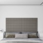 vidaXL Wandpaneele 12 Stk. Hellgrau 90x15 cm Samt 1,62 m² vidaXL Wandpaneele 12 Stk. Hellgrau 90x15 cm Samt 1,62 m²