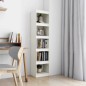 vidaXL Bücherregal/Raumteiler Weiß 40x30x167,5 cm Massivholz Kiefer vidaXL Bücherregal/Raumteiler Weiß 40x30x167,5 cm Massivholz Kiefer