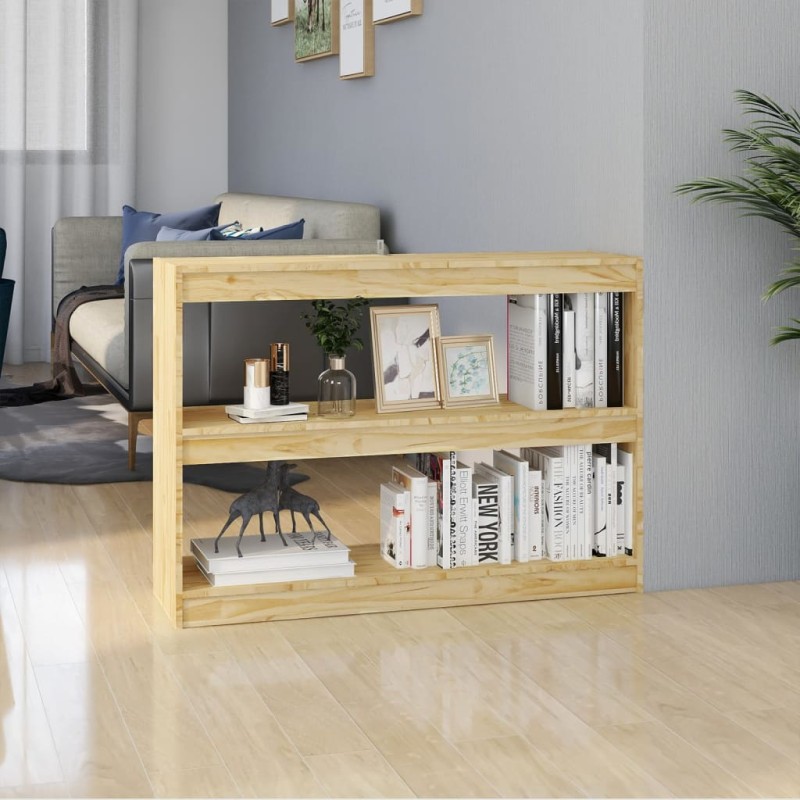 vidaXL Bücherregal Raumteiler 100x30x71,5 cm Massivholz Kiefer vidaXL Bücherregal Raumteiler 100x30x71,5 cm Massivholz Kiefer