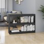vidaXL Bücherregal Raumteiler Grau 100x30x71,5 cm Massivholz Kiefer vidaXL Bücherregal Raumteiler Grau 100x30x71,5 cm Massivholz Kiefer