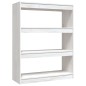 vidaXL Bücherregal/Raumteiler Weiß 100x30x103 cm Kiefer Massivholz vidaXL Bücherregal/Raumteiler Weiß 100x30x103 cm Kiefer Massivholz