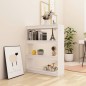 vidaXL Bücherregal/Raumteiler Weiß 100x30x103 cm Kiefer Massivholz vidaXL Bücherregal/Raumteiler Weiß 100x30x103 cm Kiefer Massivholz