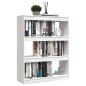 vidaXL Bücherregal/Raumteiler Weiß 100x30x103 cm Kiefer Massivholz vidaXL Bücherregal/Raumteiler Weiß 100x30x103 cm Kiefer Massivholz