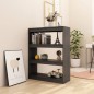 vidaXL Bücherregal/Raumteiler Grau 100x30x103 cm Kiefer Massivholz vidaXL Bücherregal/Raumteiler Grau 100x30x103 cm Kiefer Massivholz