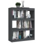 vidaXL Bücherregal/Raumteiler Grau 100x30x103 cm Kiefer Massivholz vidaXL Bücherregal/Raumteiler Grau 100x30x103 cm Kiefer Massivholz