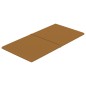 Wandpaneele 12 Stk. Braun 60x30 cm Samt 2,16 m² Wandpaneele 12 Stk. Braun 60x30 cm Samt 2,16 m²