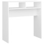 vidaXL Konsolentisch Weiß 78x30x80 cm Holzwerkstoff vidaXL Konsolentisch Weiß 78x30x80 cm Holzwerkstoff