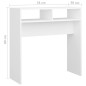 vidaXL Konsolentisch Weiß 78x30x80 cm Holzwerkstoff vidaXL Konsolentisch Weiß 78x30x80 cm Holzwerkstoff
