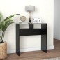 vidaXL Konsolentisch Schwarz 78x30x80 cm Holzwerkstoff vidaXL Konsolentisch Schwarz 78x30x80 cm Holzwerkstoff