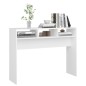 vidaXL Konsolentisch Weiß 105x30x80 cm Holzwerkstoff vidaXL Konsolentisch Weiß 105x30x80 cm Holzwerkstoff