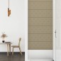 Wandpaneele 12 Stk. Cappuccino-Braun 90x30cm Kunstleder 3,24 m² Wandpaneele 12 Stk. Cappuccino-Braun 90x30cm Kunstleder 3,24 m²