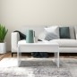 vidaXL Couchtisch Weiß 68x50x38 cm Holzwerkstoff vidaXL Couchtisch Weiß 68x50x38 cm Holzwerkstoff