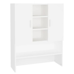 vidaXL Waschmaschinenschrank Weiß 70,5x25,5x90 cm