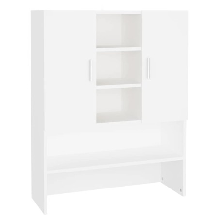 vidaXL Waschmaschinenschrank Weiß 70,5x25,5x90 cm