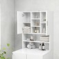 vidaXL Waschmaschinenschrank Weiß 70,5x25,5x90 cm vidaXL Waschmaschinenschrank Weiß 70,5x25,5x90 cm