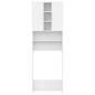 vidaXL Waschmaschinenschrank Weiß 64x25,5x190 cm vidaXL Waschmaschinenschrank Weiß 64x25,5x190 cm