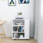 vidaXL Rollschrank Weiß 60x35x75 cm Holzwerkstoff vidaXL Rollschrank Weiß 60x35x75 cm Holzwerkstoff