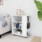 vidaXL Rollschrank Weiß 60x35x75 cm Holzwerkstoff vidaXL Rollschrank Weiß 60x35x75 cm Holzwerkstoff