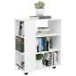 vidaXL Rollschrank Weiß 60x35x75 cm Holzwerkstoff vidaXL Rollschrank Weiß 60x35x75 cm Holzwerkstoff