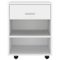 vidaXL Rollschrank Weiß 46x36x59 cm Holzwerkstoff vidaXL Rollschrank Weiß 46x36x59 cm Holzwerkstoff