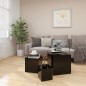 vidaXL Beistelltische 3-tlg. Schwarz Holzwerkstoff vidaXL Beistelltische 3-tlg. Schwarz Holzwerkstoff