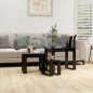 vidaXL Satztische 3-tlg. Schwarz Holzwerkstoff vidaXL Satztische 3-tlg. Schwarz Holzwerkstoff