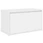 vidaXL Flurbank 80x40x45 cm Weiß Holzwerkstoff vidaXL Flurbank 80x40x45 cm Weiß Holzwerkstoff