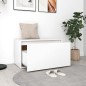 vidaXL Flurbank 80x40x45 cm Weiß Holzwerkstoff vidaXL Flurbank 80x40x45 cm Weiß Holzwerkstoff