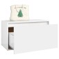 vidaXL Flurbank 80x40x45 cm Weiß Holzwerkstoff vidaXL Flurbank 80x40x45 cm Weiß Holzwerkstoff